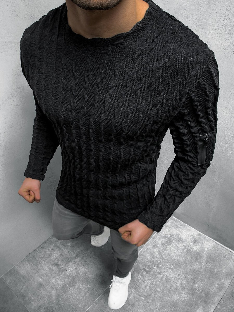 Bluza męska czarna OZONEE O/20376