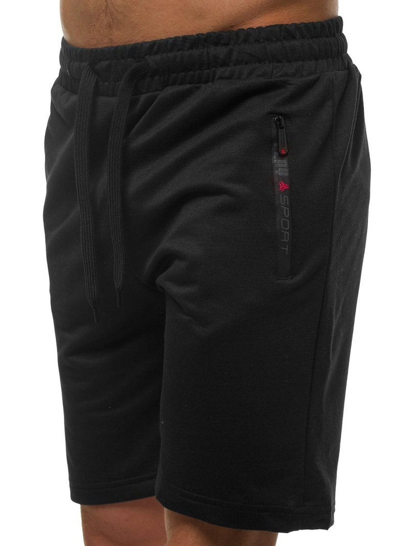 Spodenki męskie czarne OZONEE JS/XW38