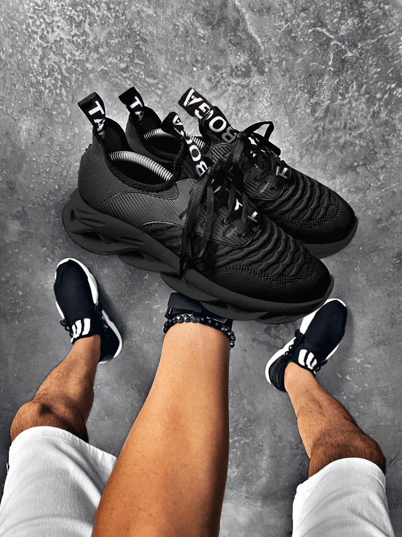 Sneakersy czarne OZONEE T/512