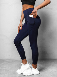 Legginsy damskie granatowe OZONEE O/XL004/4