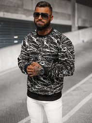 Bluza męska czarna OZONEE JS/8B1222/3