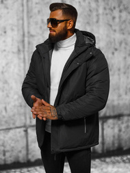 Куртка чоловіча чорна OZONEE JS/22M321/392