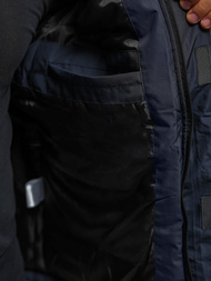 Kurtka przejściowa męska niebiesko-granatowa OZONEE JS/M35/117