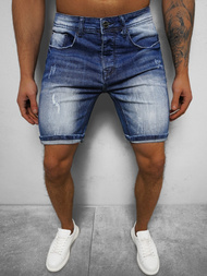 Spodenki męskie jeansowe niebieskie OZONEE NB/MP0044B
