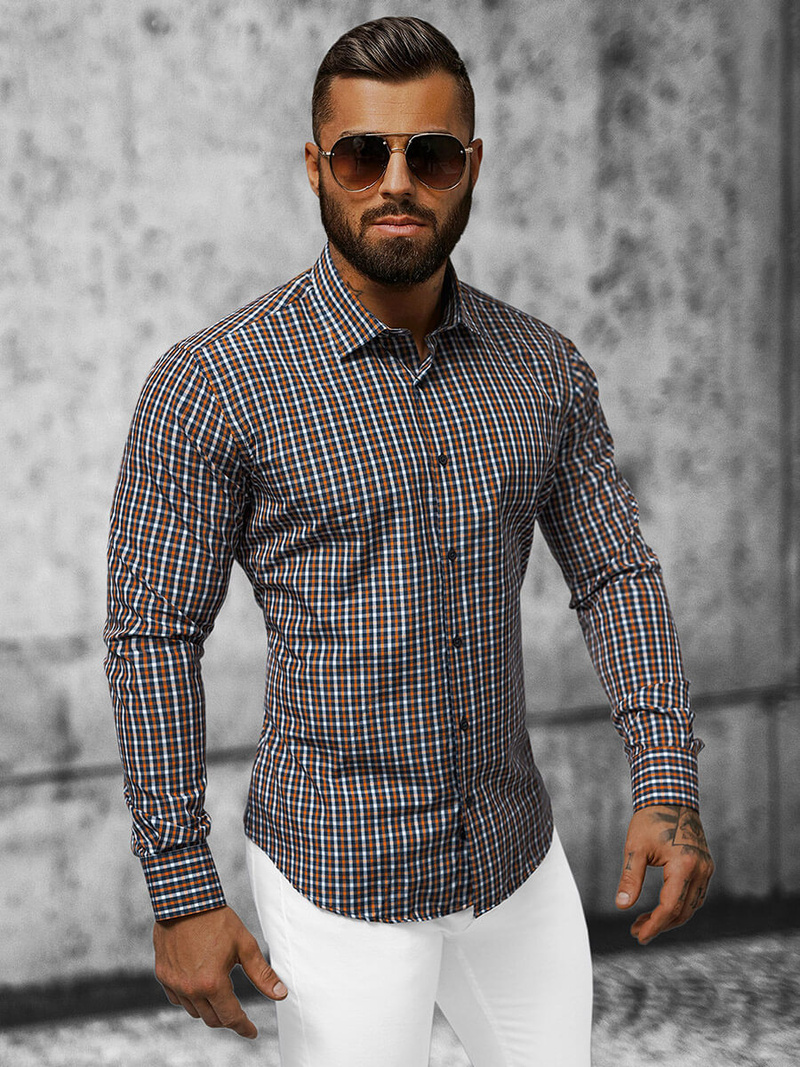 Сорочка чоловіча OZONEE O/0422Z