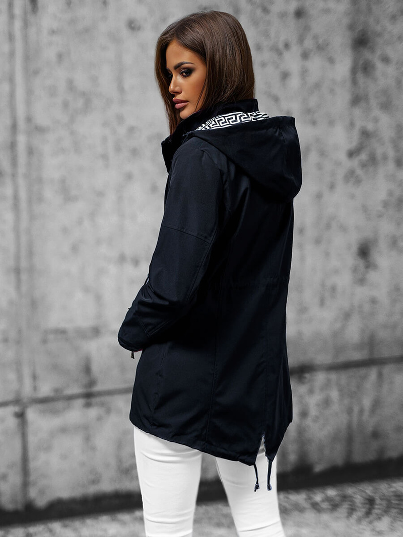 Kurtka damska granatowa OZONEE JS/16M9068/215