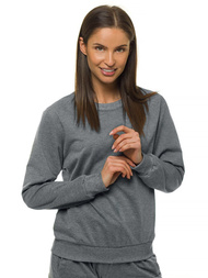 Bluza damska grafitowa OZONEE JS/68B20001/5
