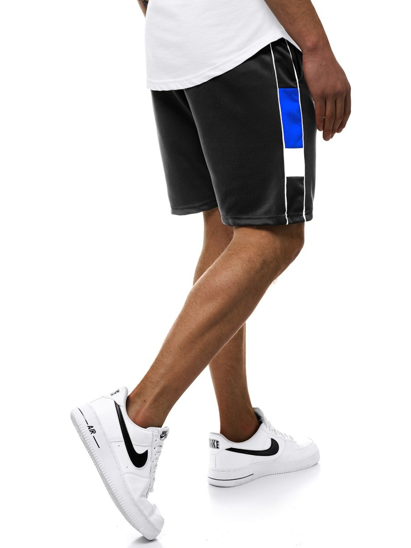 Spodenki męskie czarne OZONEE JS/KK300171