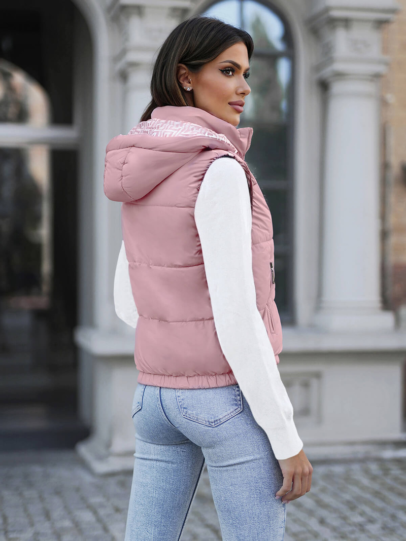 Стьобаний жіночий жилет макіяж OZONEE JS/16M9091/51