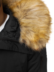 Куртка зимова чоловіча Чорна OZONEE JD/355Z