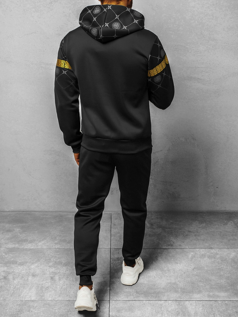 Спортивний костюм чоловічій Чорний OZONEE O/HM685Z