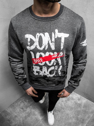 OZONEE js/dd219z bluza męska grafitowa