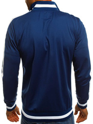 Bluza męska rozpinana indygo OZONEE O/2126Z