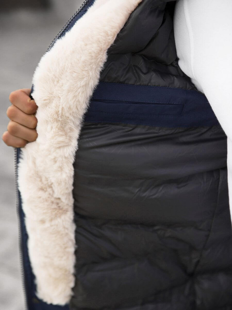 Куртка зимова чоловіча Темно-Синя OZONEE JS/22M117/2