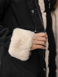 Куртка жіноча Чорна OZONEE JS/M763/392Z