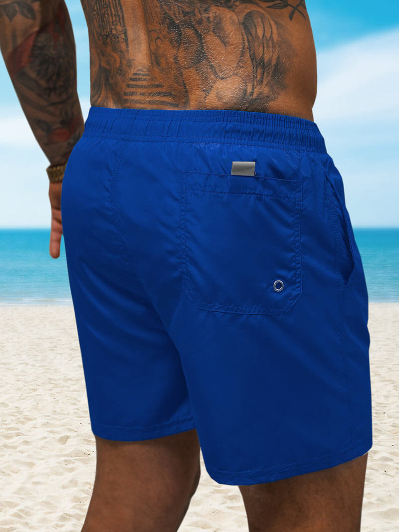 Spodenki kąpielowe męskie ciemno-niebieskie OZONEE JS/XL019/40