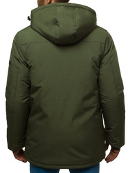 Kurtka zimowa męska khaki OZONEE O/9805