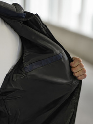 Kurtka męska pikowana granatowa OZONEE JS/8M985/215Z