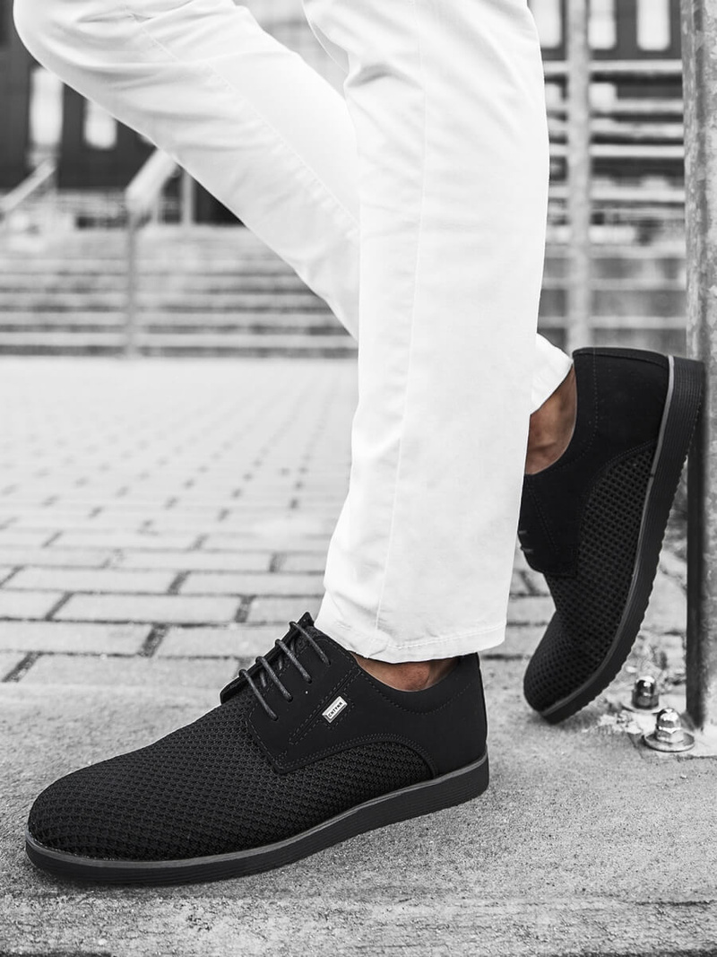 Buty męskie czarne t/682