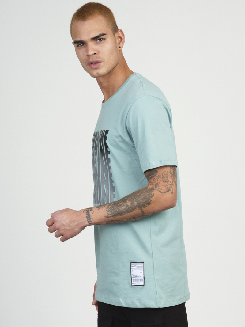 Футболка чоловіча м'ятна OZONEE MR/21513