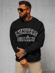 Толстовка чорна OZONEE O/SWE23055