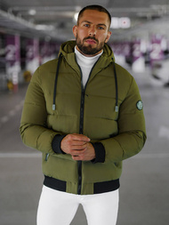 Kurtka zimowa męska jasna-khaki OZONEE JS/31M5023/62Z