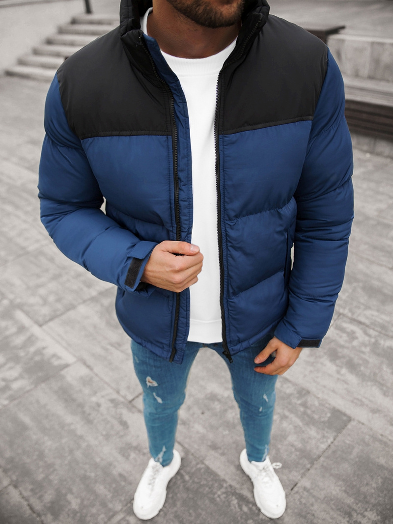 Куртка чоловіча Темно-Синя OZONEE JB/JP1187/6Z