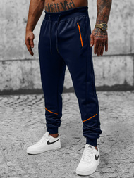 Штани спортивні чоловічі tемно-cинi OZONEE JS/8K175