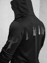 Спортивний костюм чоловічій чорний OZONEE O/FF3781AB