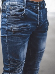 Spodnie jeansowe męskie niebieskie OZONEE NB/MP0029BZ