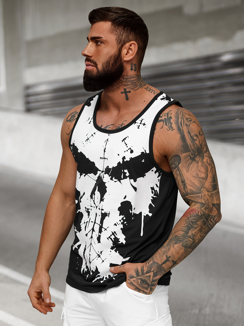 Футболка Чоловіча Чорна OZONEE JS/8B1708/3Z