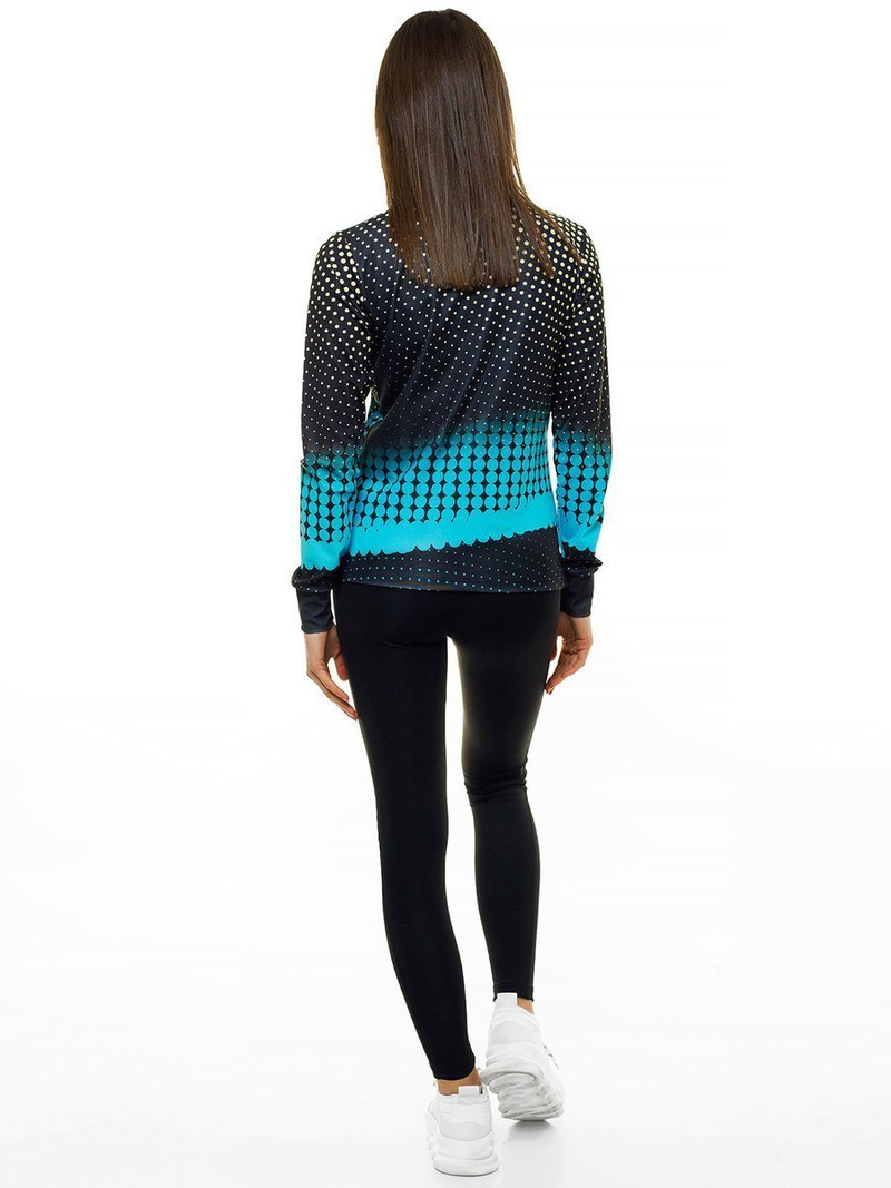 Komplet sportowy trzyczęściowy damski czarny OZONEE O/18802