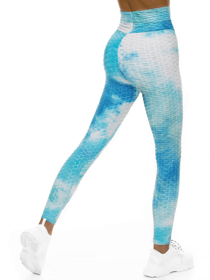 Legginsy damskie błękitne OZONEE JS/YW88030