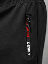 Шорти Чоловічі Чорнi OZONEE JS/8K296