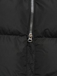 Kurtka zimowa damska długa pikowana czarna OZONEE JS/5M3163/392Z