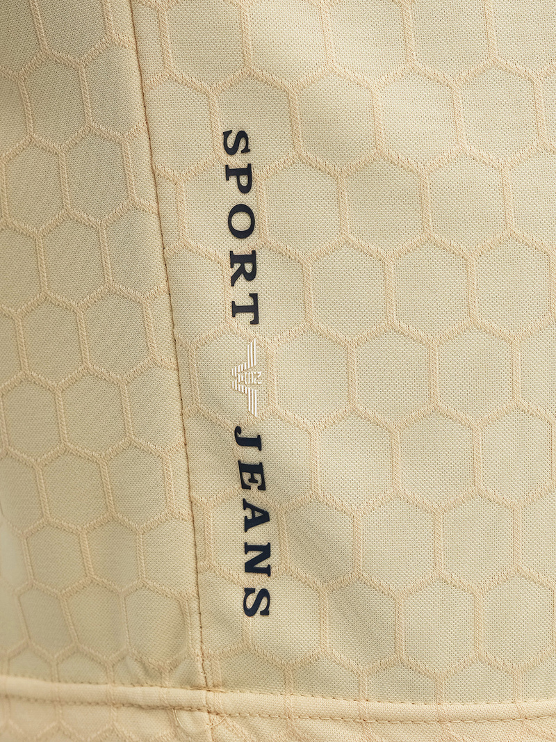 Koszulka męska polo beżowa OZONEE O/QQ922