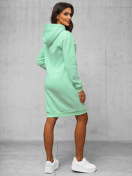Bluza z kapturem damska miętowa OZONEE JS/YS10005/39Z