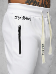 Komplet dresowy męski biały OZONEE O/LN11675