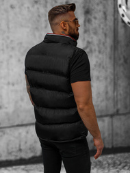 Kamizelka męska pikowana czarna OZONEE N/7131Z