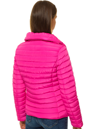 Kurtka przejściowa damska różowa OZONEE JS/M23063/4