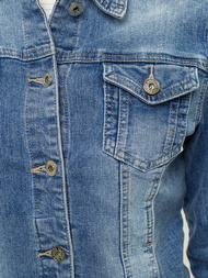 Kurtka jeansowa damska niebieska OZONEE O/WL2133