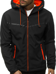 Куртка softshell чоловіча Чорна OZONEE JS/KS2194