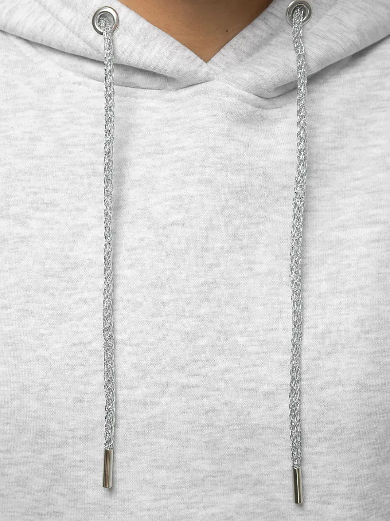 Bluza z kapturem damska jasno-szary OZONEE O/12102