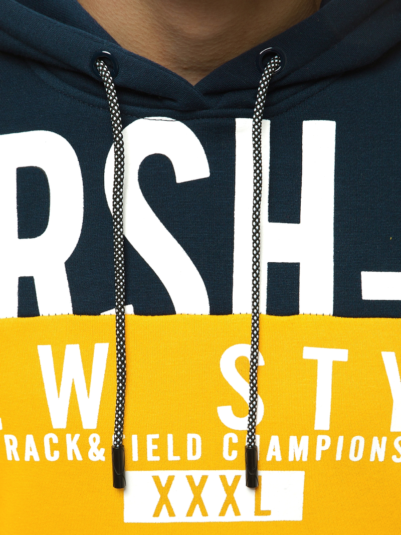 Толстовка чоловіча Жовта OZONEE JS/KS2115