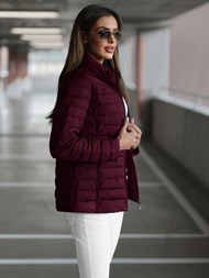 Куртка жіноча Темно-бордова OZONEE JS/16M9109/01Z