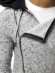 Толстовка чоловіча Сiра OZONEE B/171693Z