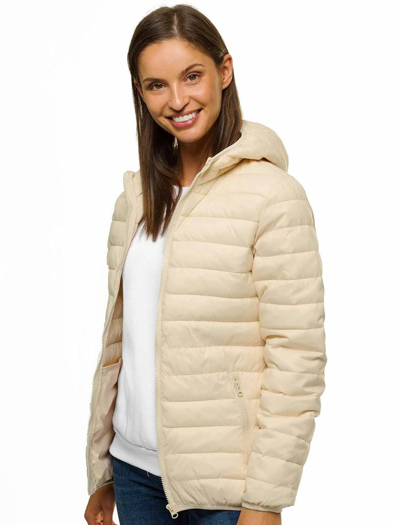 Куртка жіноча Кремова OZONEE JS/M23036/57