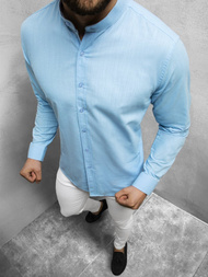 Cорочка чоловіча Яскраво-Синя OZONEE O/3013Z