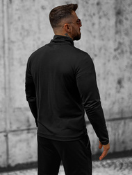 Kurtka przejściowa męska czarna OZONEE JS/M10309