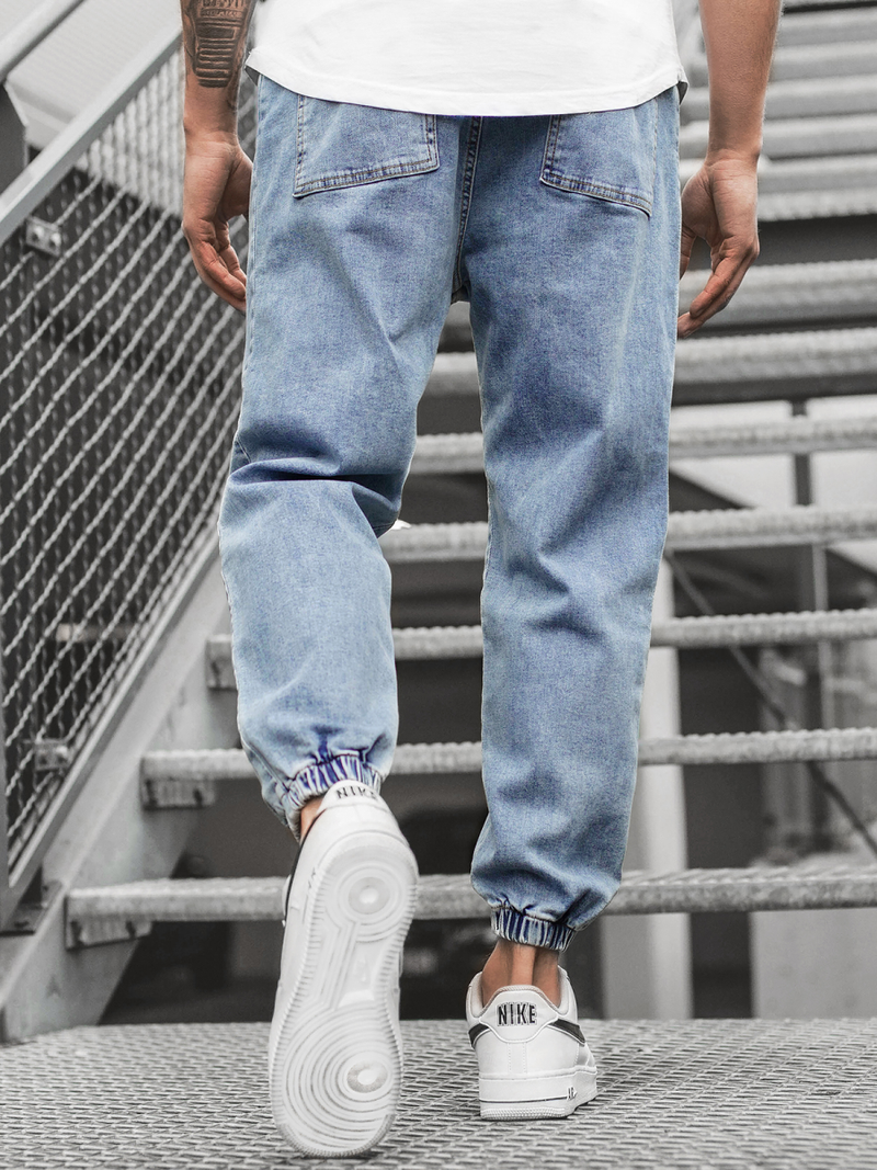 Штани чоловічі джоггери Яскраво-Синi OZONEE O/K153/2